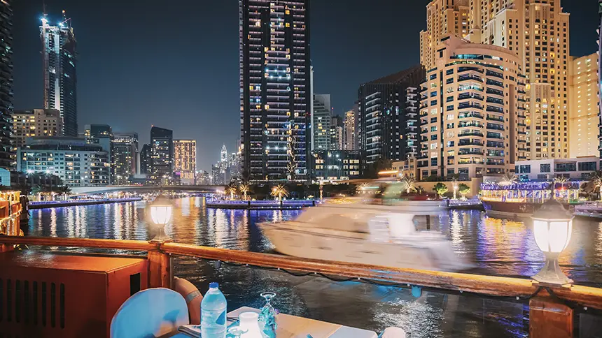 Waterfront Dining in Dubai